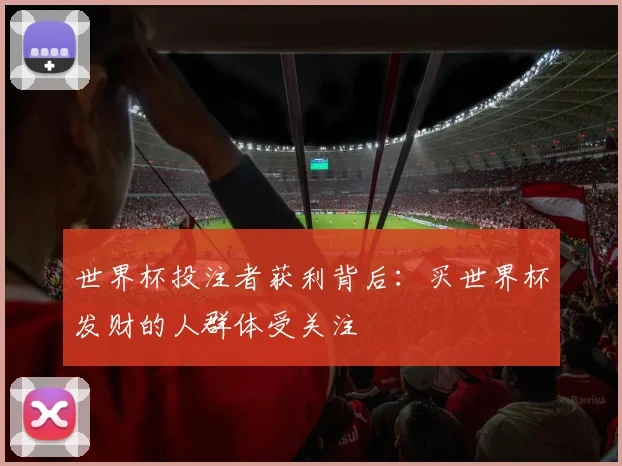 世界杯投注者获利背后：买世界杯发财的人群体受关注