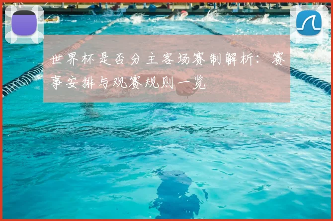 世界杯是否分主客场赛制解析：赛事安排与观赛规则一览